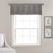 Lush Decor Wave Texture Window Curtain Valance, 18" x 52", wit