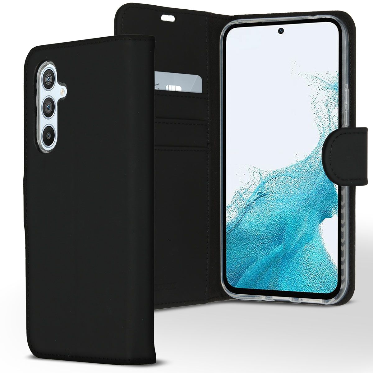 Accezz Wallet Softcase Bookcase for Samsung Galaxy A54 (5G) - Black