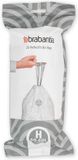 Brabantia Perfectfit Afvalzak Code H 50-60L 20 Stuks Blauw