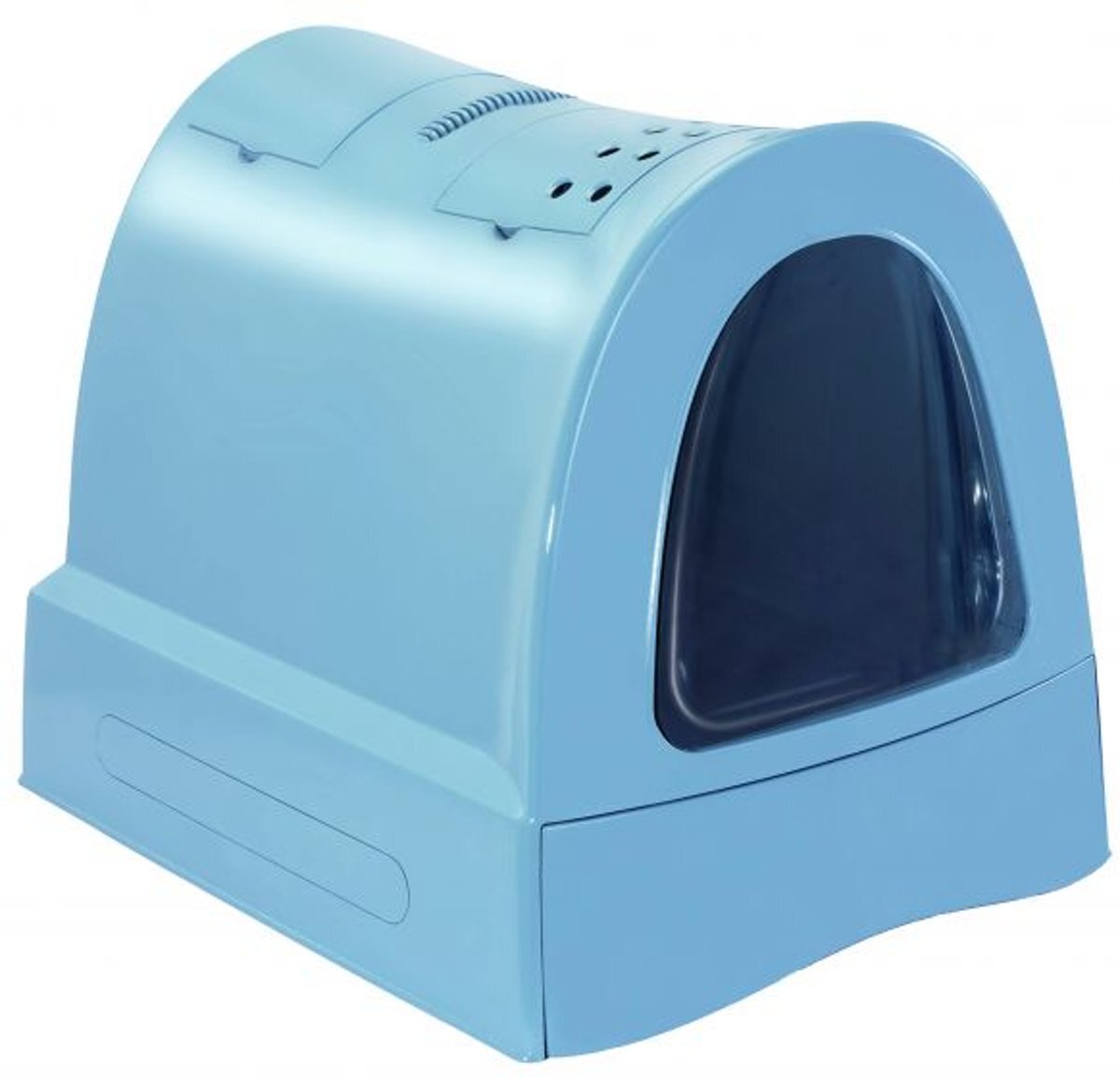 Imac kattenbak zuma met schuiflade blauw 40x56x42,5 cm