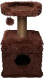 Topmast Krabpaal Fluffy Lima - Bruin - 39 x 39 x 72 cm