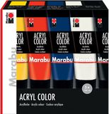 Marabu Acryl Color Set, 5 x 100 ml