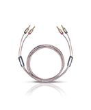 Oehlbach Twin Mix One B 300 audio kabel 3 m Banaan Transparant