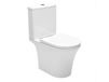 Combi WC à poser sans bride, avec abattant softclose - remplissage par le bas (SATBRE030RREXVP)