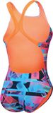 Speedo Badpak Allover Digital Powerback Zwart/Rood