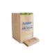 Funny Semy Biologische papieren zakken, circa 10 l, per stuk verpakt (1 x 300 stuks), bruin