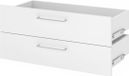 FlexWall 1 OH 2 tiroirs - Blanc