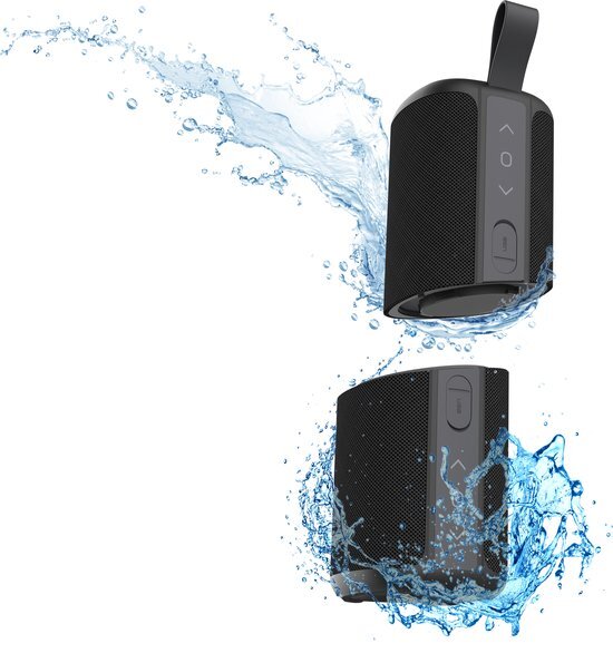 T'nB XPLORE luidspreker, waterbestendig, Bluetooth, TWS, scheidbaar, 20 W, stereo, zwart zwart