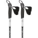 Gymstick Go Walker Bâtons Noir, Argent 120 cm