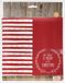 Birkmann Adventskalender Little Christmas, rouge, 48 pièces, 10 x 21 x 5,5 cm