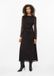 s.Oliver Mesh-jurk met all-over-print en drapering