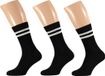 Apollo Sportsokken Fashion Zwart Maat 42-47 3-Pack