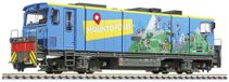 Liliput L142113 H0e locomotive diesel D15 MOUNTOPOLIS été de la Zillertalbahn