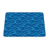 Questo Casa Rechthoekige muismat met digitale druk, antislip onderkant, voor kantoor en thuis, 22 x 18 cm
