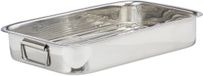 Casserole 2 pièces - 43x7x31 cm - argent