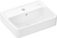Hansgrohe Xanuia Q Wastafel/Fontein - 45x34cm - inbouw - 1 kraangat - met overloop - wit glans