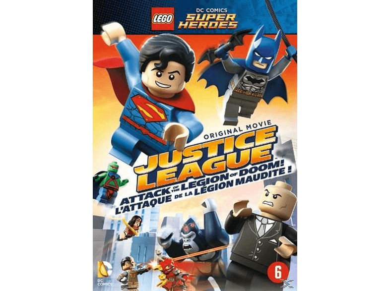 Warner Home Video Lego DC Super Heroes Justice League Attack of the Legion of Doom! - DVD