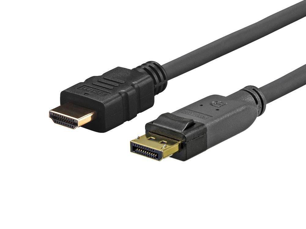 Vivolink PRODPHDMI7.5 Video Kabel Adapter 7,5 m DisplayPort naar HDMI Zwart