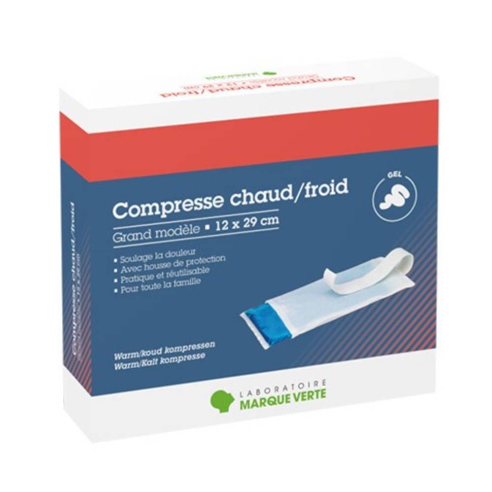 Laboratoire Marque Verte Marque V Cold-Hot Pack 10x29cm 1 stuk