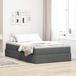 Maison Exclusive - lit de rangement avec matelas gris foncé 120 x 200 cm