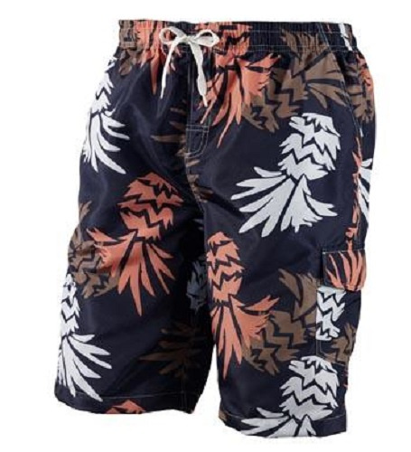 Beco zwemshort heren polyester donkerblauw