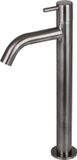 Differnz Wastafelkraan - Koudwaterkraan - Hoog - Gun Metal - 28.5 x 11.5 cm