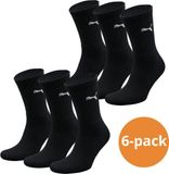 Puma Sportsokken Zwart - 6 paar - Maat 43/46