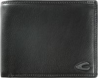 Camel Active Vegas Billfold Portemonnee Leer Zwart