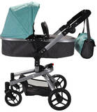 Bandits & Angels Classic Angel 2in1 Mint Poppenwagen