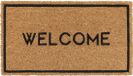 Luance Deurmat - anti slip - rechthoek - Welcome print - 60 x 33 cm