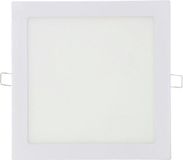 EDM Vierkante LED Spot EDM - 22cm - 20W - 1500lm - 6400K - Wit frame