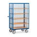 Fetra kastwagen met open zijwand met laadvlak van 1000 x 680 mm