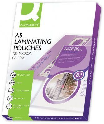 Q-CONNECT Lamineerhoezen A5 - 100 stuks