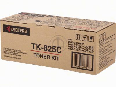 Kyocera TK-825C - Cyaan - 7000 pagina's - Tonercartridge