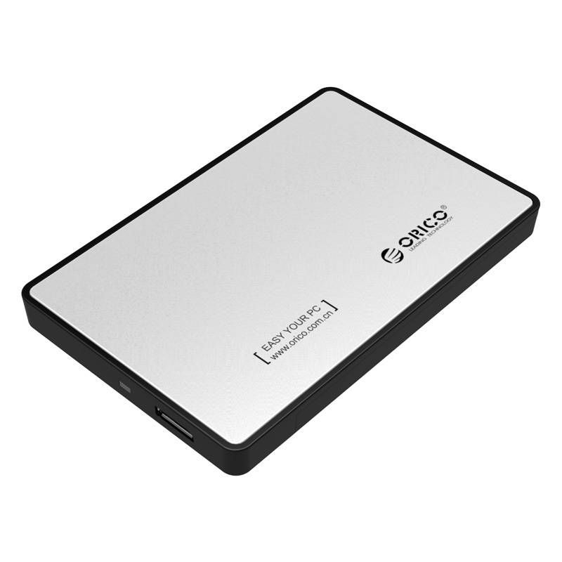Orico USB3.0 behuizing voor 2.5 SATA HDD - Zwart/Grijs