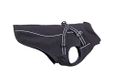 Chiara CHARLIE softshell jas met tuigje CHJ-Y1701BL- XL outdoorjas, sportjack (maat: XL, materiaal: spandex met fleece en 100% polyester, gevoerd, elastisch), zwart