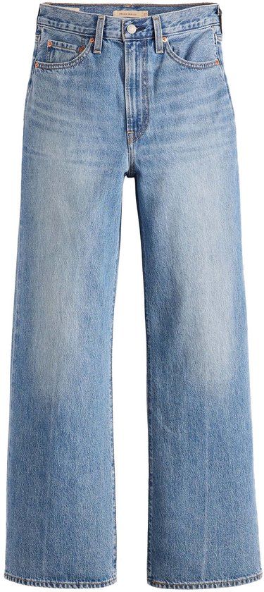 Levis Ribcage Wide Leg Jeans Not The Same Blauw W30 x L32