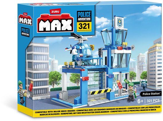 Max City - Politiebureau - 321-delig