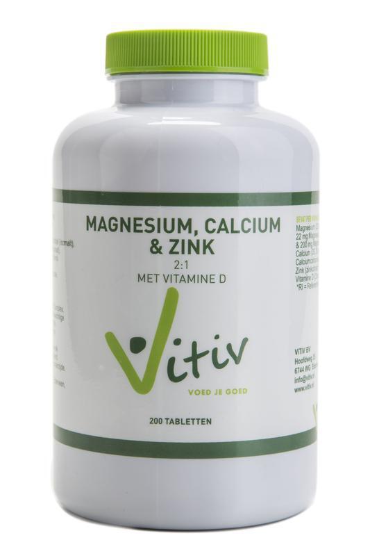 Vitiv Magnesium calcium zink 200 TB