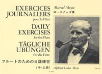 Marcel Moyse Exercices Journaliers pour la Flute Hardcover