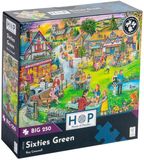 House of Puzzles Sixties Green Puzzle XXL 250 pièces