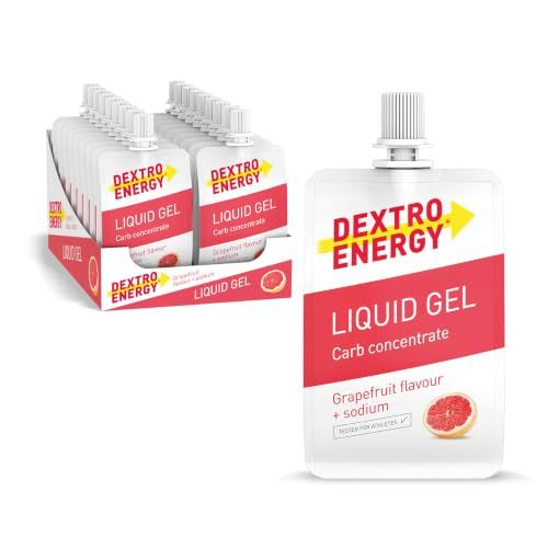 Dextro Energy Liquid Gel - Grapefruit + Natrium - 18 x 60 ml