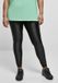 Urban Classics Highwaist Shiny Metalic Dames Legging - Zwart - M