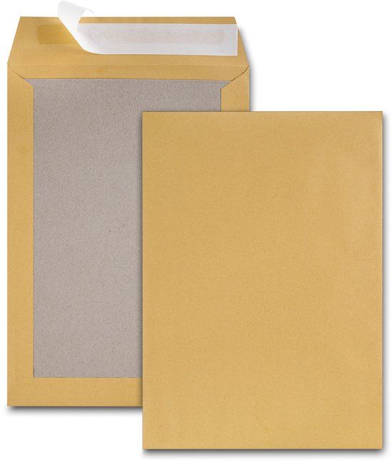 GPV Verzendtassen met kartonnen rug, C4, 229 x 324 mm