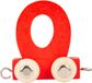 Small Foot Houten Lettertrein Rood - O