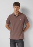 s.Oliver Polo-Shirt Heren L Donkerbruin