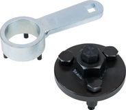 KS TOOLS Nokkenasnaaf demontage gereedschap set voor VAG, 2-delig