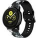 Strap-it Samsung Bracelet Grey flowers Samsung Galaxy Watch Active