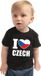 Bellatio Decorations Shoppartners Bv I love Czech baby shirt zwart jongens en meisjes - Kraamcadeau - Babykleding - Tsjechie landen t-shirt 80