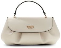 GUESS Amorette Top Handle Flap Bag Cream White schoudertas handtas